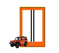 Tableau mural pour ensembles de construction de véhicules tout-terrain Lego Technic 42177, compatible avec cadre d'affichage 42177, idées pour les amateurs de montage mural de voiture Lego - 80 x 50