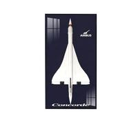 Tableau mural pour ensembles de construction Lego 10318 Concorde, compatible avec le cadre d'affichage Concorde 10318, idées pour les amateurs de Lego à montage mural, 60 x 120 cm, cadre uniquement
