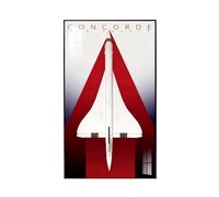 Tableau mural pour ensembles de construction Lego 10318 Concorde, compatible avec le cadre d'affichage Concorde 10318, idées pour les amateurs de Lego à montage mural, 60 x 120 cm, cadre uniquement