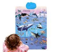 Tableau Mural pour ,Jouet d'apprentissage de l'Anglais - Affiche Interactive | pour Les Salles de Classe, Garderies, Écoles Maternelles, Crèches et Salles de