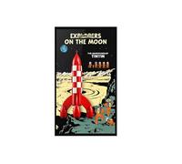 Tableau mural pour Le-go 21367 Lunar Rocket, cadre photo mural (panneau mural uniquement)