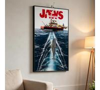 Tableau mural pour Lego 21350 - Support mural Art (21350 A + LED) | Cadre mural pour kit de construction Concorde, cadeau idéal pour les amateurs de Concorde 50 x 80 cm