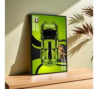 Tableau mural pour Lego 42115 Technic Lamborghini Sián FKP 37 80 x 50 cm pour support mural de voiture Lego Cadeau pour les amateurs de Lego