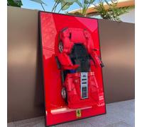 Tableau mural pour Lego 42143 Technic Ferrari Daytona SP3 Kit de construction de voiture miniature pour adultes, tableaux décoratifs pour adultes, tableau mural pour voiture modèle Lego, cadeaux pour