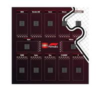 Tableau mural pour Lego Speed 71049 F1 Racing Mini Toys Model Set Cadre mural, kit de présentation, compatible avec 71049 (cadre uniquement)