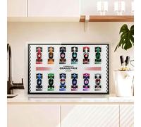 Tableau mural pour Lego Speed 71049 F1 Racing Mini Toys - Support mural - Kit de cadre - Compatible avec 71049 (cadre uniquement)