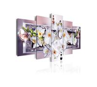 Tableau Mysterious orchid-Taille L 200 x H 100 cm