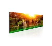 Tableau Nature: Magnificent Waterfall-Taille L 150 x H 50 cm