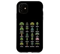 Tableau Naturel botanique des Types d'arbres Coque pour iPhone 11