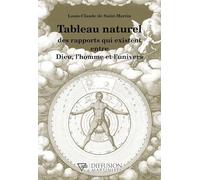 Tableau naturel des rapports qui existent entre Dieu, l'homme et l'univers