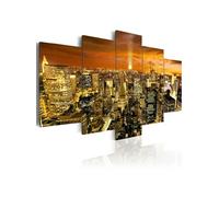 Tableau New York: amber-Taille L 100 x H 50 cm Imprimé G