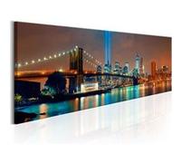 Tableau New York City: Beautiful Night-Taille L 150 x H 50 cm Imprimé G