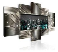 Tableau Night in New York-Taille L 200 x H 100 cm Imprimé G