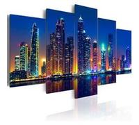Tableau Nights in Dubai-Taille L 100 x H 50 cm Imprimé G