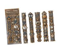 Tableau noir autocollant bordure tableau d'affichage décoratif bordure tableau d'affichage bordure bordure pour école, salle de classe, maison tableau d'affichage décoration bordure