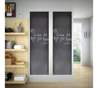 Tableau Autocollant Avec Craies, Toile Murale 0,45 X 2m 2 Rouleaux