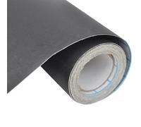 Tableau noir autocollant mural 2 rouleaux avec craies - vidaXL - noir 176oft34h