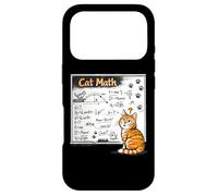 Tableau Noir avec équations de Physique pour Chat tigré Coque pour iPhone 17 Pro