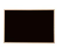 Bi-Office Tableau noir, cadre en pin, 90 x 60 cm