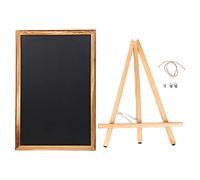 Tableau noir de bureau pour mémo, message, chevalet, tableau noir, carnet de croquis, tableaux d'écriture pour enfants, pour restaurant, marque-place, porte-cartes en vrac