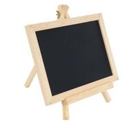 Tableau Noir Effacable Mini Chevalet Menu Petite Blanche (Black,297x210mm) | Tableau Blanc Effacable Support Vertical Laisser Un Message A4 A5 A6