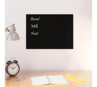 Tableau Noir Magnétique Mural Ecriture Panneau Maison Bureau Verre vidaXL