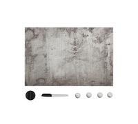 vidaXL Tableau noir magnétique mural Verre 50x30 cm