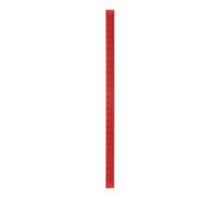 Tableau Noir Magnétique Règle 29cm Métrique Tableau Noir Droit Règles Bureau Mesure Outils,Coral Rouge