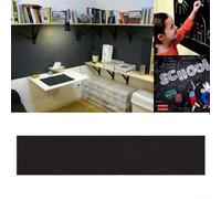 Tableau noir mural pour la maison et la salle de classe 45 x 200 cm, livré avec craie