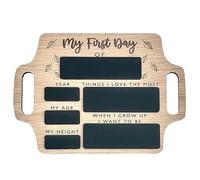 Tableau noir réutilisable « My First Day of School My First Day of Nursery »