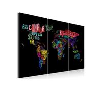 Tableau - Noms des pays - triptyque - 120x80 Artgeist (6822) Multicolore G