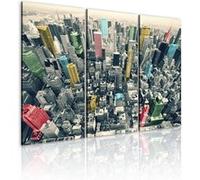 Tableau - NY - noir et blanc mais en couleur - 90x60 Artgeist (6953) G