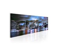 Tableau NYC: City Lighthouse-Taille L 150 x H 50 cm