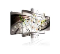 Tableau Orchid with Diamonds-Taille L 100 x H 50 cm Imprimé