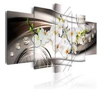 Tableau Orchid with Diamonds-Taille L 100 x H 50 cm Imprimé G