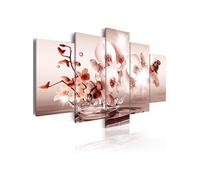 Tableau Orchidée lyrique-Taille L 200 x H 100 cm Imprimé