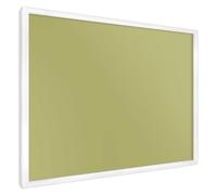 Tableau Organisateur Mural 70x50 cm | Cadre Blanc | Vert Vintage
