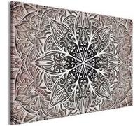 Tableau - Oriental Flowers (1 Part) Narrow Pink - 120x80 Artgeist (7293) Multicolore G