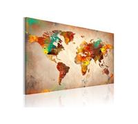 Tableau Painted World-Taille L 90 x H 60 cm