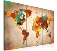 Tableau - Painted World - triptych - 90x60 Artgeist (7345) G