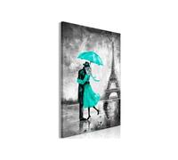 Tableau - Paris Fog (1 Part) Vertical Green - 40x60 (7417)