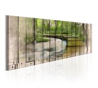 Tableau - PARIS PRIX - the River Of Memories - 50 x 150 cm - Multicolore - Impression Full HD