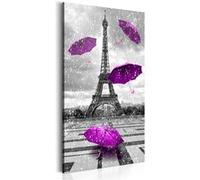 Tableau - Paris: Purple Umbrellas - 60x120 (7438)