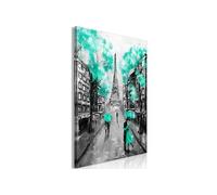 Tableau - Paris Rendez-Vous (1 Part) Vertical Green - 40x60 (7426)