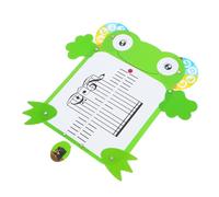 Tableau Pédagogique de Notation Musicale Dessin Animé pour Débutants | Aide à L'apprentissage Musical, Outil de Pratique Verte, Usage t Cours Privés, Plastique