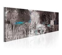 Tableau peint à la main Silver Machine-Taille L 135 x H 45 cm Imprimé G