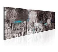 Tableau peint à la main Silver Machine-Taille L 150 x H 50 cm Imprimé G