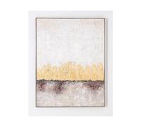 Tableau peinture à l'huile sur toile, peinte abstraite avec cadre en bois - Longueur 120 x Profondeur 3.5 x Hauteur 160 cm - -