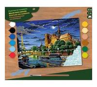 Tableau peinture au numéro paris - ksg Multicolore - assort.