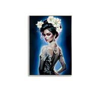 Tableau Peinture "Isabel II" 72x102cm Multicolore